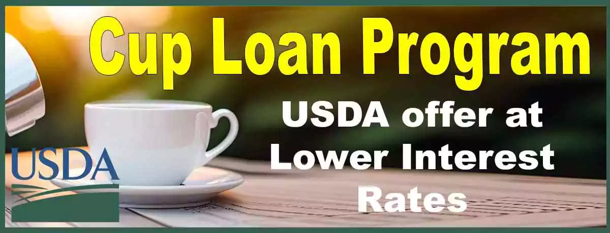 Cup Loan Program interest rates