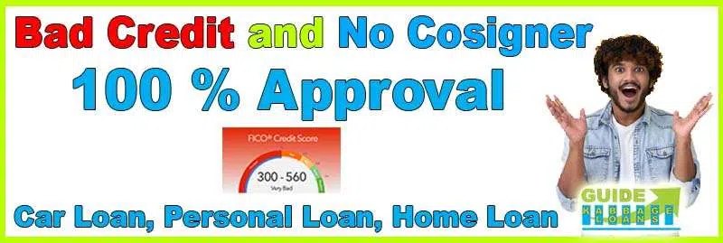 How to get a loan with bad credit and no cosigner
