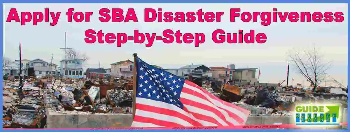 Applying for SBA Disaster Loan Forgiveness