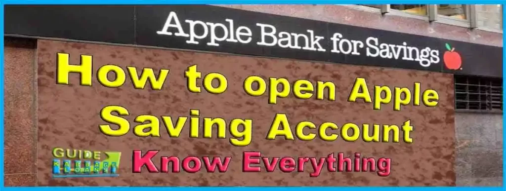 How to open apple saving account