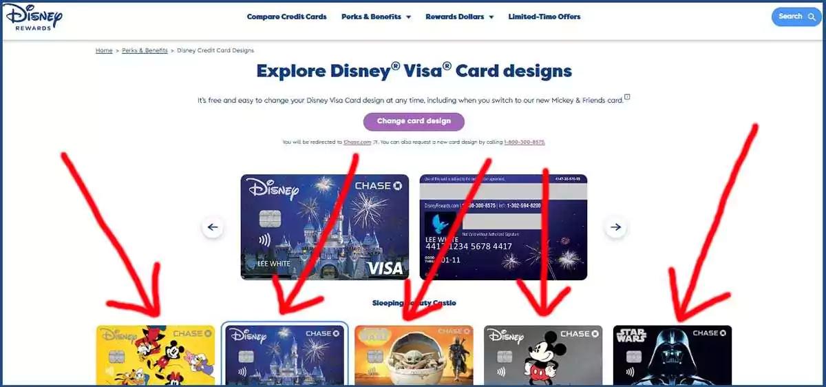 change the Chase debit card design online step 2