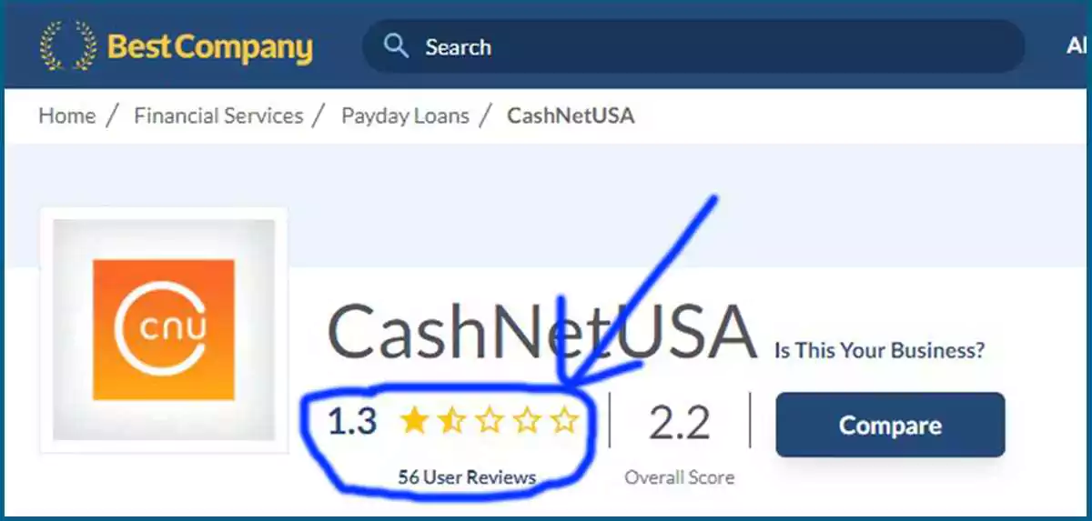 Is CashNetUSA Legit reference image 1