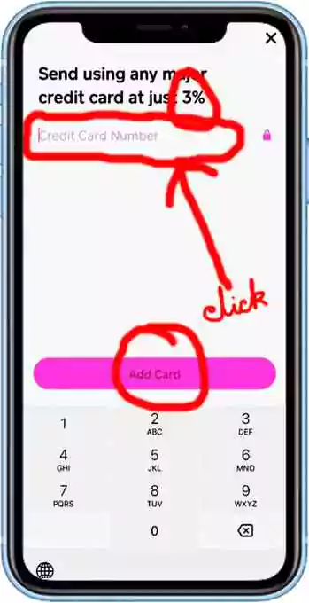 Add Credit Card to Cash App without Bank Account Step 4