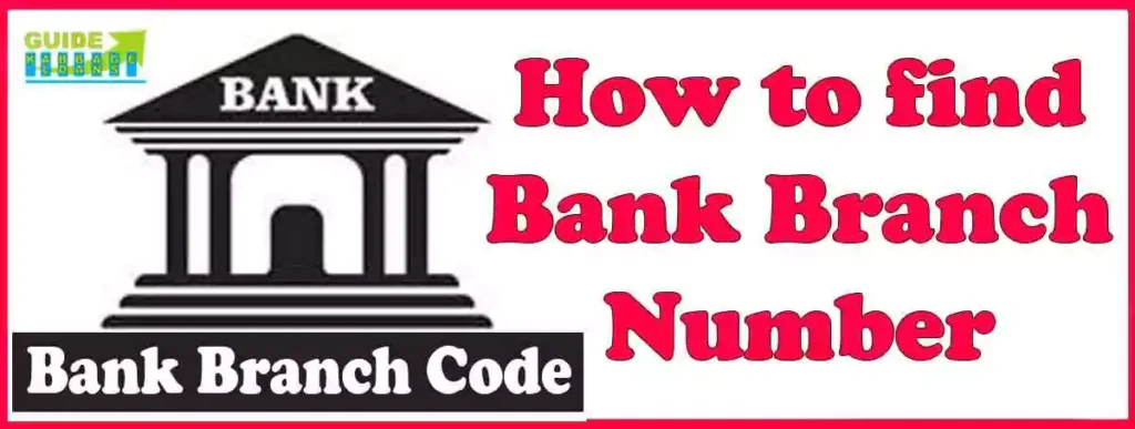 How to find bank branch number