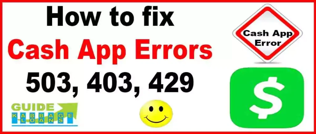 How to fix cash app errors