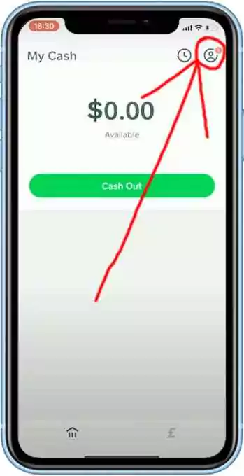 Remove SSN from Cash App step 1