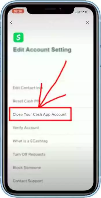 Remove SSN from Cash App step 5