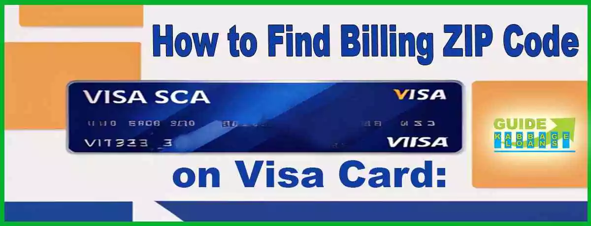 How to Find Billing ZIP Code on Visa Card