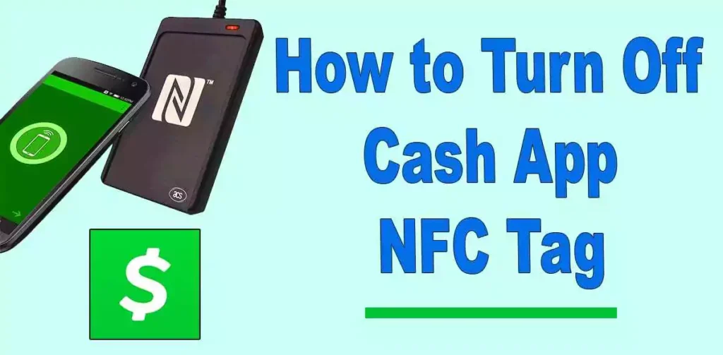 How to turn off Cash App NFC tag