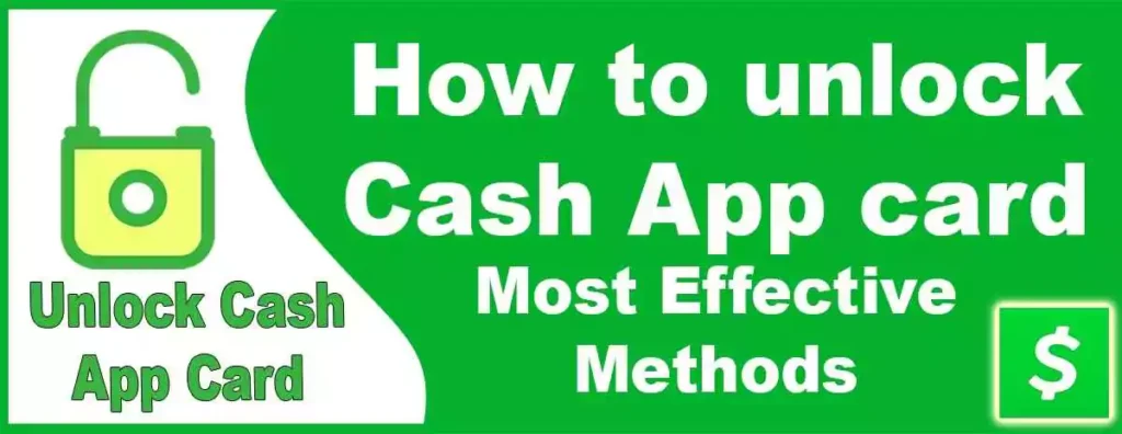 How to unlock Cash App card