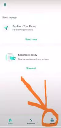 Transfer money from Vanilla gift card to Cash App using PayPal Step 1