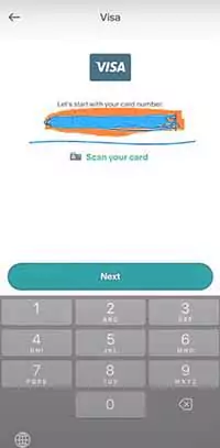 Transfer money from Vanilla gift card to Cash App using PayPal Step 3