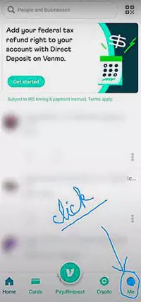 Transfer money from Vanilla gift card to Cash App using Venmo STEP -1