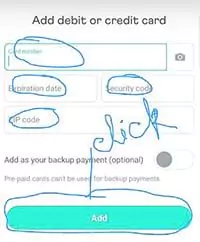 Transfer money from Vanilla gift card to Cash App using Venmo STEP - 4