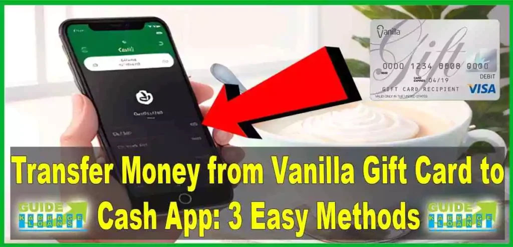 transfer money from Vanilla gift card to Cash App