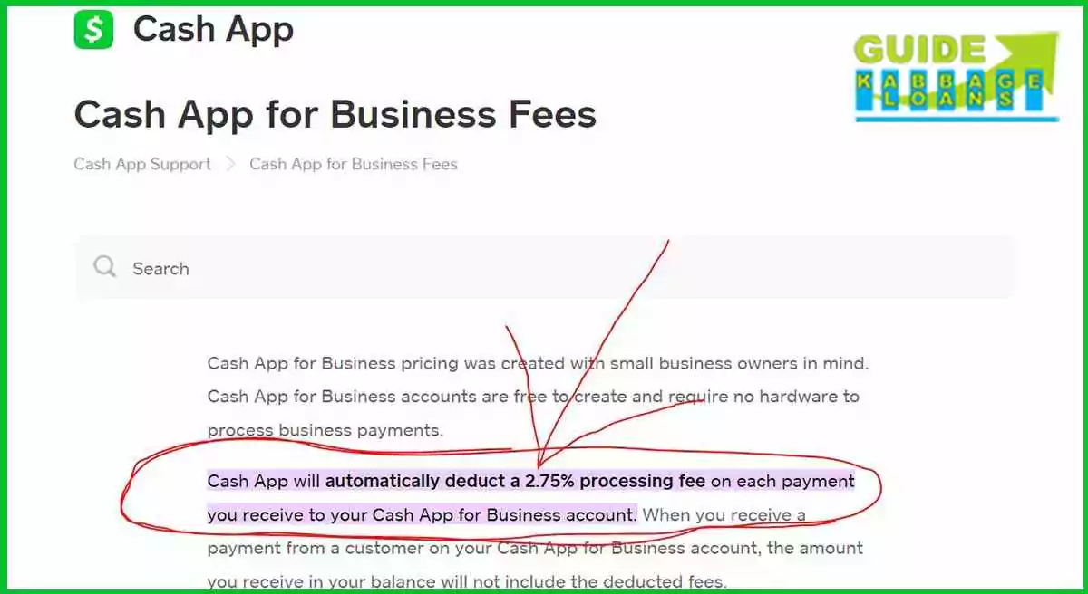 Cash App fees to receive money