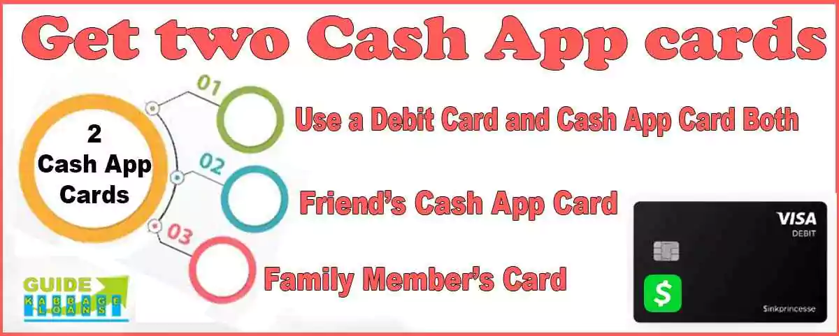 How to get two Cash App cards