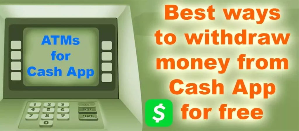 Withdraw money from Cash App for free