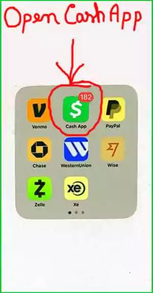 Find Cash App in-network ATMs step 1