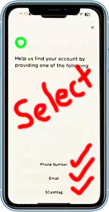 Recover a Cash App Account step4