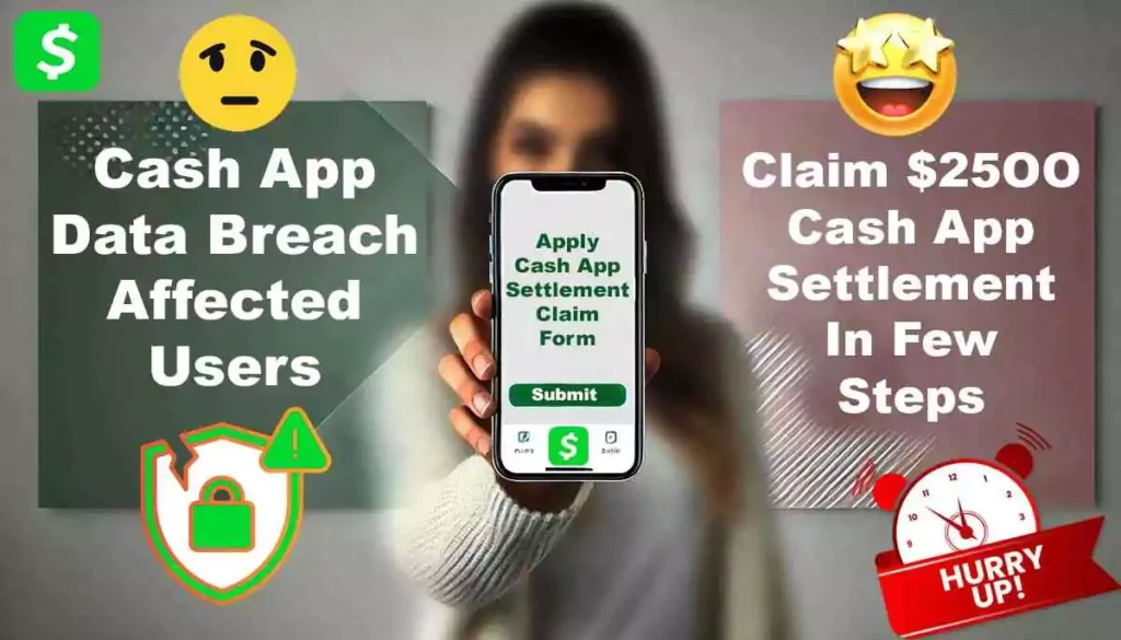 How to get money from Cash App settlement